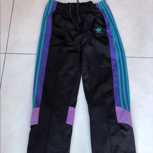 90’s vintage rare! Adidas trefoil track pants
